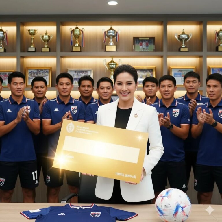มาดามแป้ง บริจาค 25 ล้าน ช่วยสมาคมฟุตบอลฯ ชำระหนี้